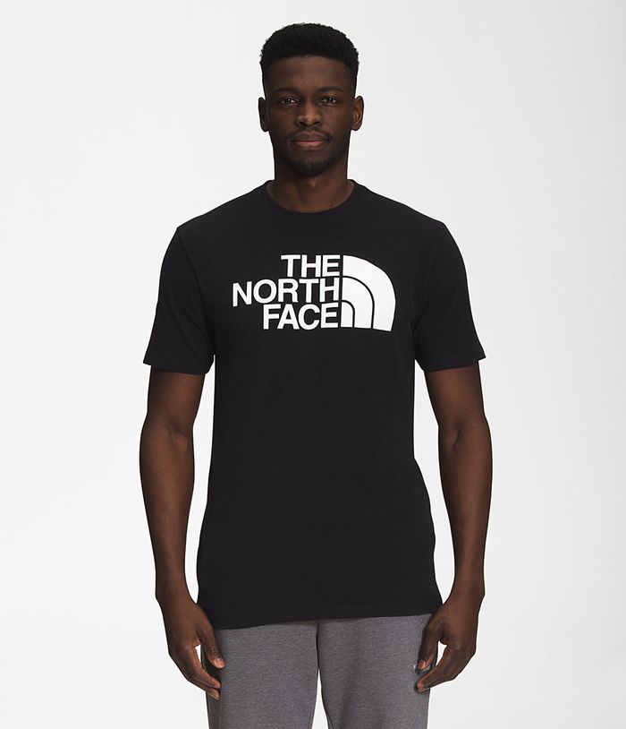 Camiseta The North Face Hombre Negras Manga Corta Half Dome 84512CFWJ